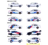 BMW Autíčko Deluxe, 6 druhů